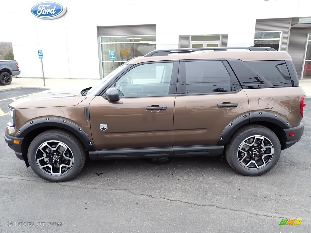 Bronze Smoke Metallic 2022 Ford Bronco Sport Big Bend 4x4 Exterior Photo #143811418