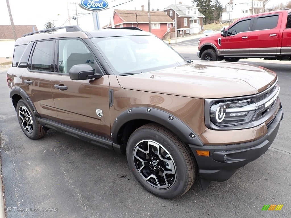 Bronze Smoke Metallic 2022 Ford Bronco Sport Big Bend 4x4 Exterior Photo #143811493