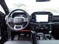 Black 2022 Ford F150 Sherrod XLT SuperCrew 4x4 Dashboard