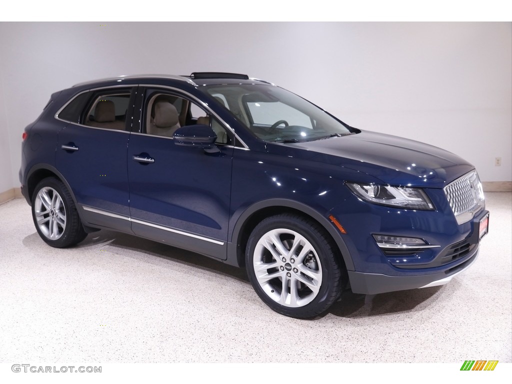 2019 MKC Reserve AWD - Rhapsody Blue Metallic / Cappuccino photo #1