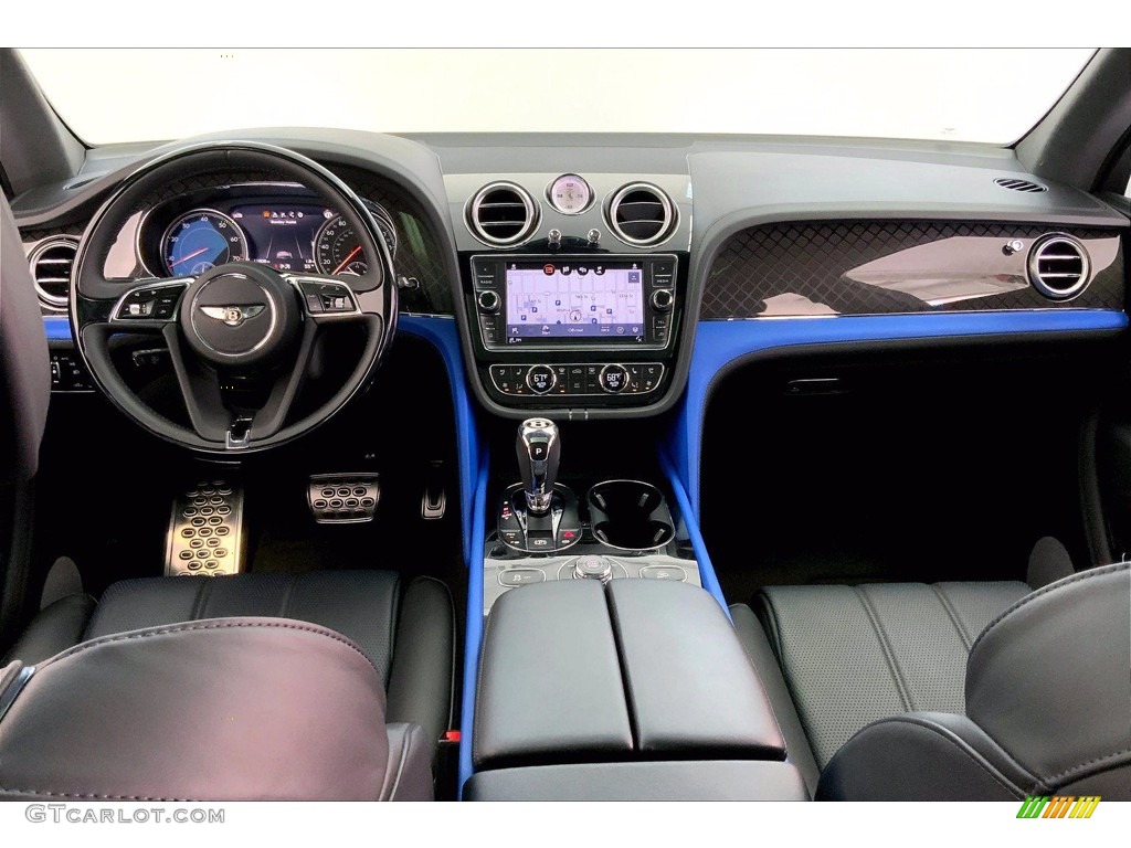 2020 Bentley Bentayga V8 Black Dashboard Photo #143811878