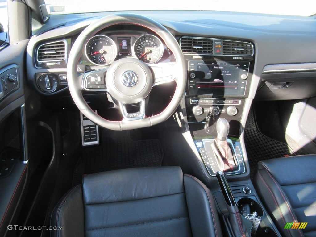 2021 Golf GTI Autobahn - Deep Black Pearl / Titan Black photo #15