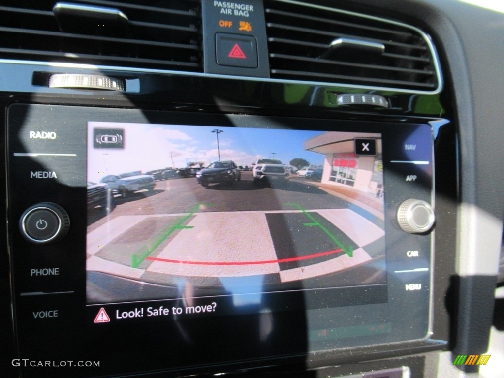 2021 Golf GTI Autobahn - Deep Black Pearl / Titan Black photo #18