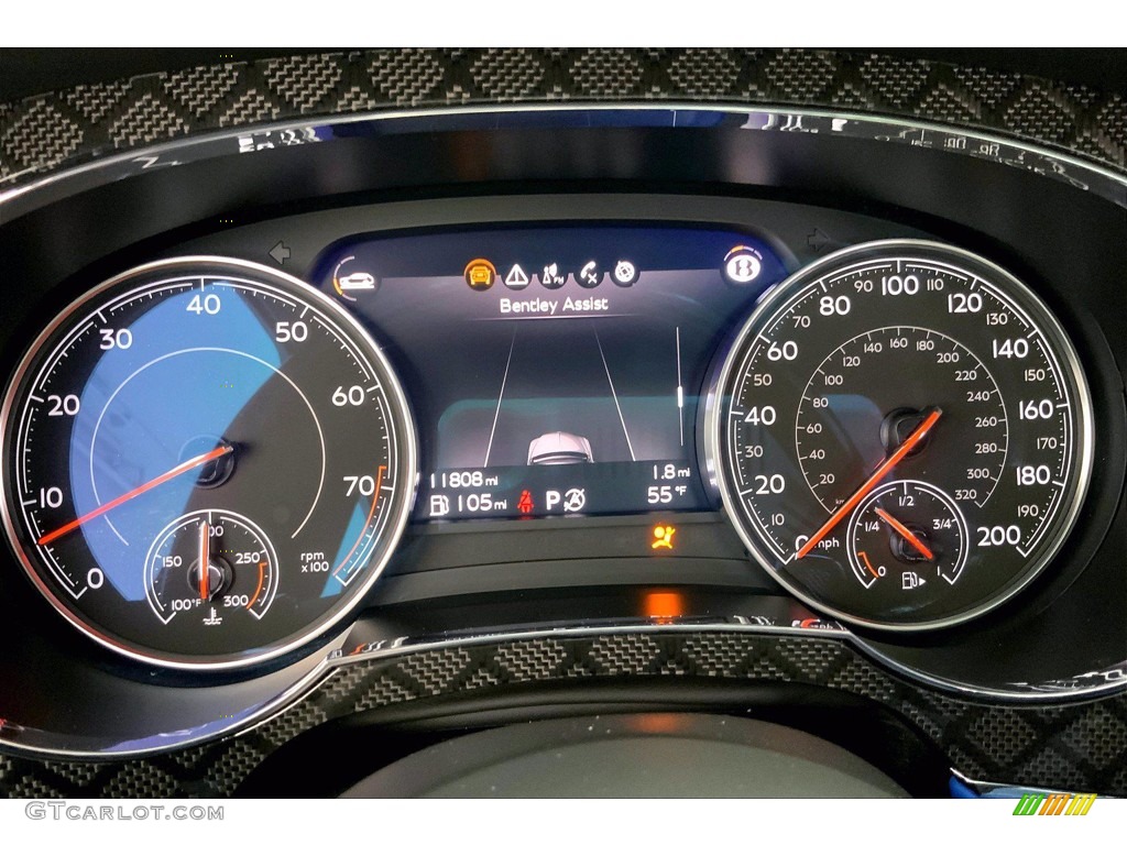 2020 Bentley Bentayga V8 Gauges Photos