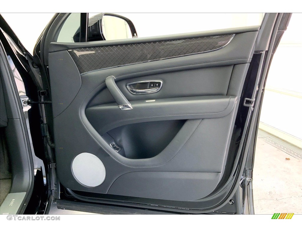 2020 Bentley Bentayga V8 Black Door Panel Photo #143812070