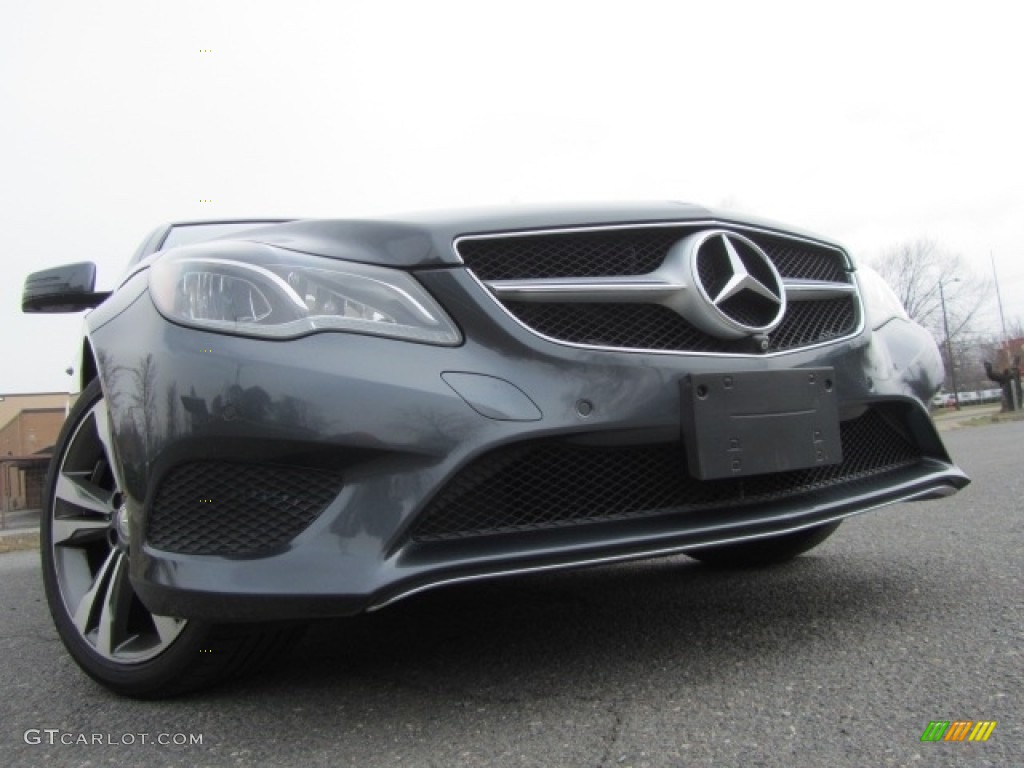 2014 E 350 Cabriolet - Steel Gray Metallic / Black photo #2