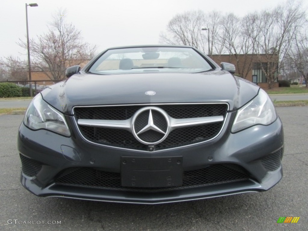2014 E 350 Cabriolet - Steel Gray Metallic / Black photo #4