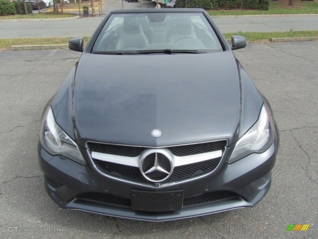 2014 E 350 Cabriolet - Steel Gray Metallic / Black photo #5