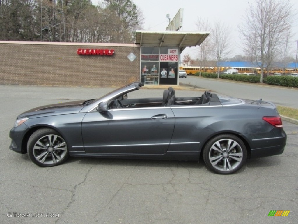 2014 E 350 Cabriolet - Steel Gray Metallic / Black photo #7