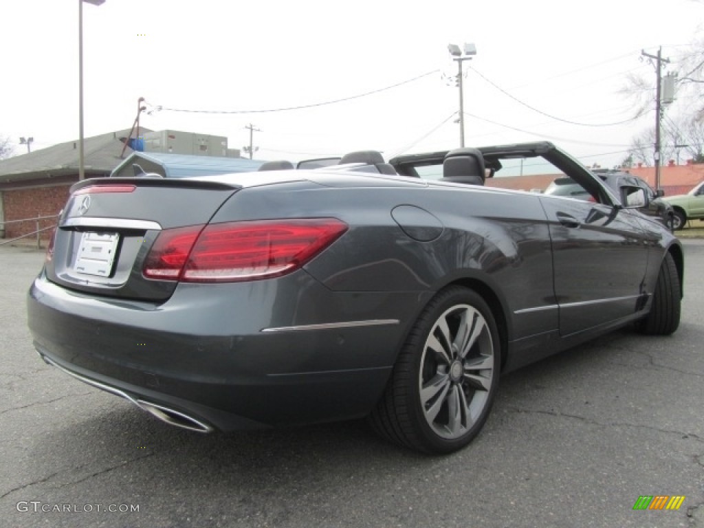 Steel Gray Metallic 2014 Mercedes-Benz E 350 Cabriolet Exterior Photo #143812160