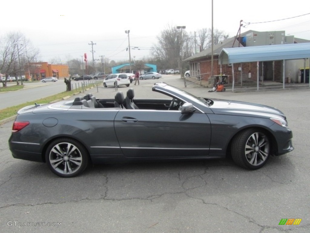2014 E 350 Cabriolet - Steel Gray Metallic / Black photo #11