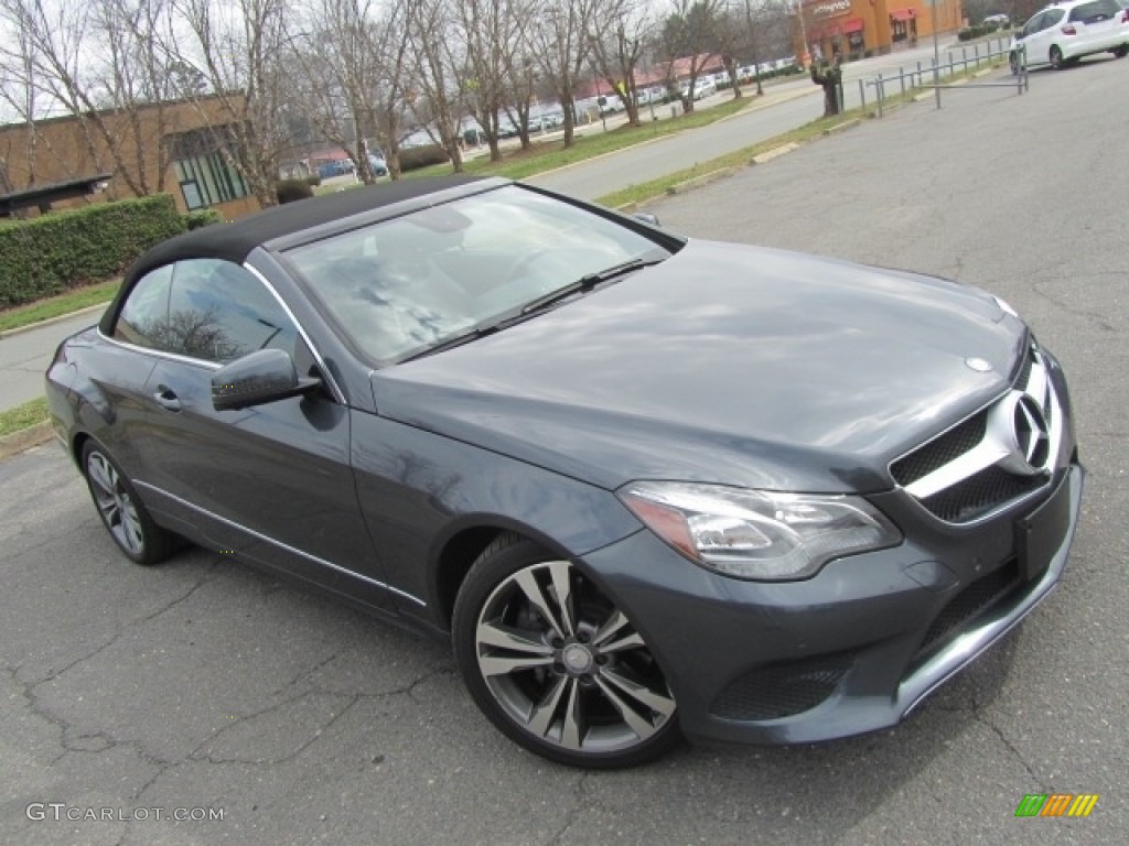 2014 E 350 Cabriolet - Steel Gray Metallic / Black photo #12