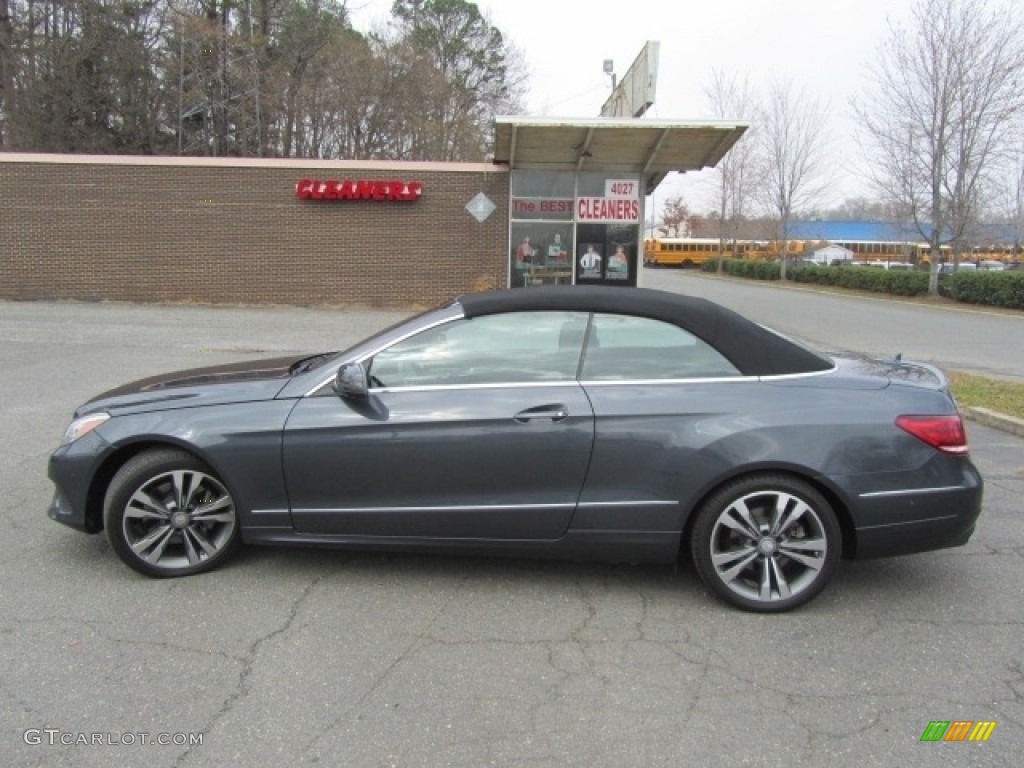 2014 E 350 Cabriolet - Steel Gray Metallic / Black photo #13