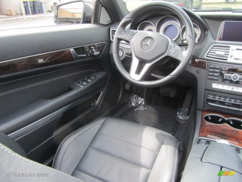 2014 E 350 Cabriolet - Steel Gray Metallic / Black photo #15