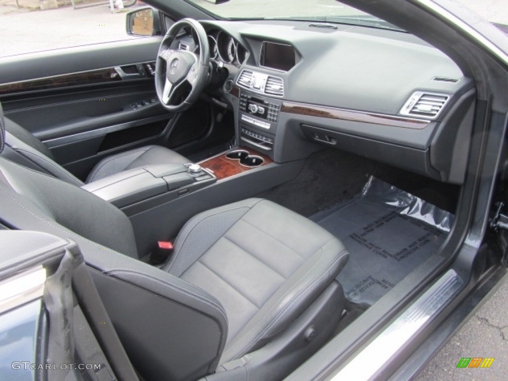 2014 E 350 Cabriolet - Steel Gray Metallic / Black photo #23