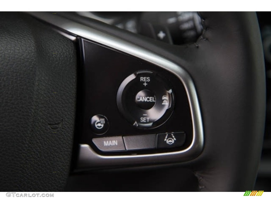 2022 Honda CR-V EX-L AWD Hybrid Black Steering Wheel Photo #143812799
