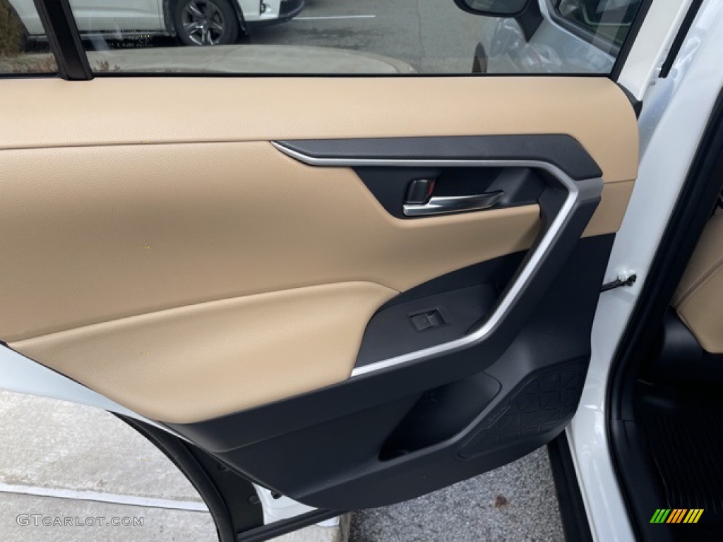 2022 Toyota RAV4 XLE Premium AWD Nutmeg Door Panel Photo #143812970