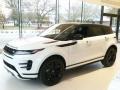 Front 3/4 View of 2022 Range Rover Evoque SE R-Dynamic