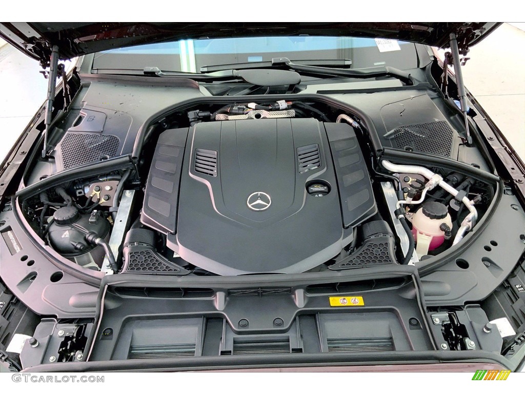 2022 Mercedes-Benz S Maybach 580 4Matic Sedan 4.0 Liter DI biturbo DOHC 32-Valve VVT V8 Engine Photo #143813492