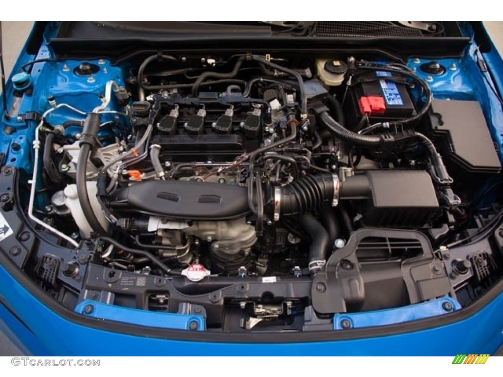 2022 Civic Sport Touring Hatchback - Boost Blue Metallic / Black photo #9