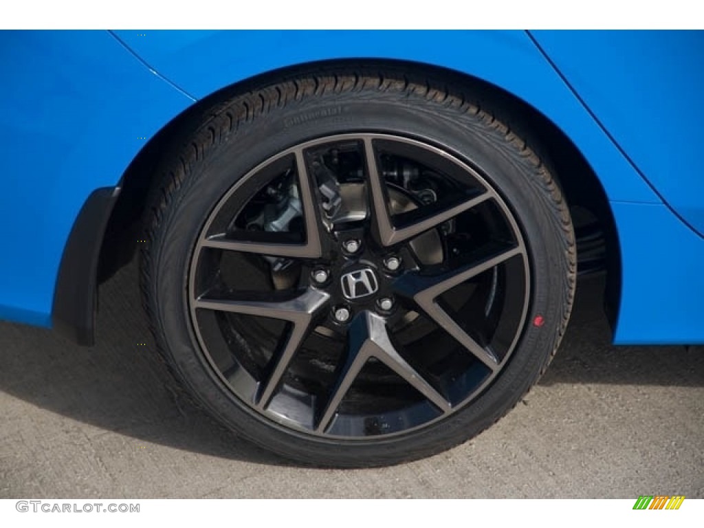 2022 Civic Sport Touring Hatchback - Boost Blue Metallic / Black photo #10