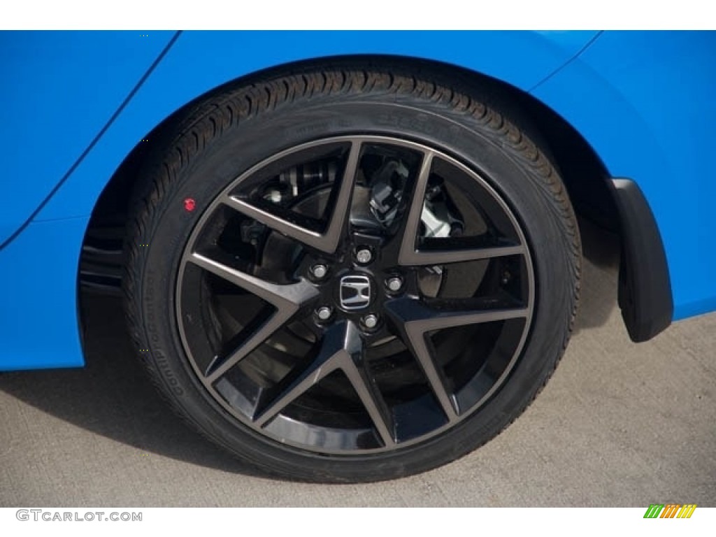 2022 Civic Sport Touring Hatchback - Boost Blue Metallic / Black photo #12