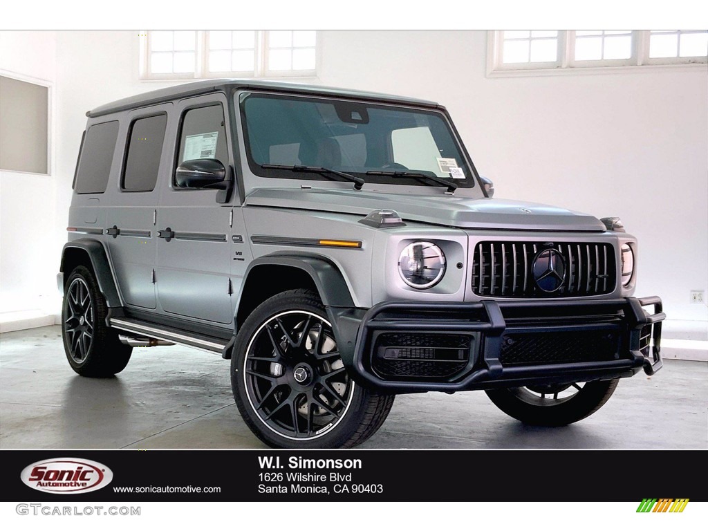 2021 G 63 AMG - designo Platinum Magno (Matte) / designo Black photo #1