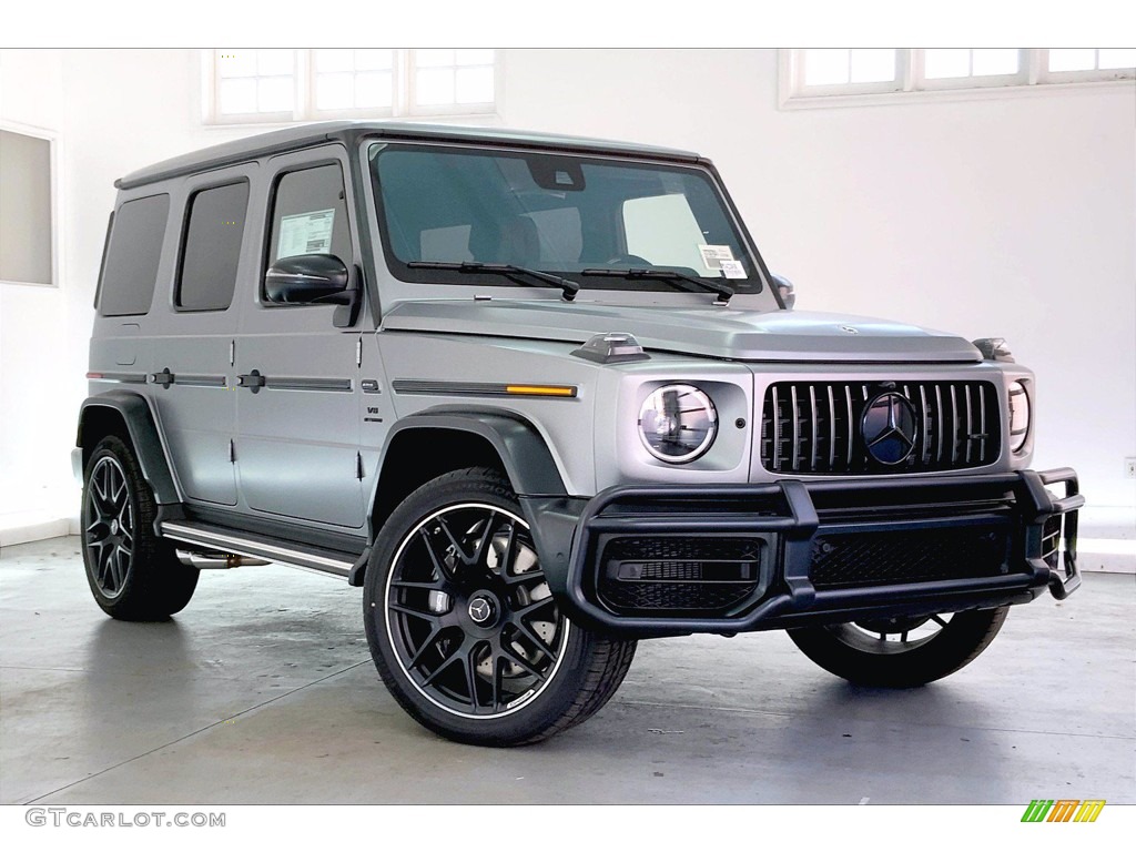 designo Platinum Magno (Matte) 2021 Mercedes-Benz G 63 AMG Exterior Photo #143814460
