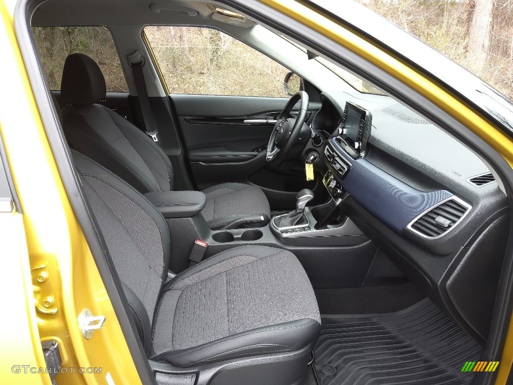 Black Interior 2021 Kia Seltos S AWD Photo #143814629