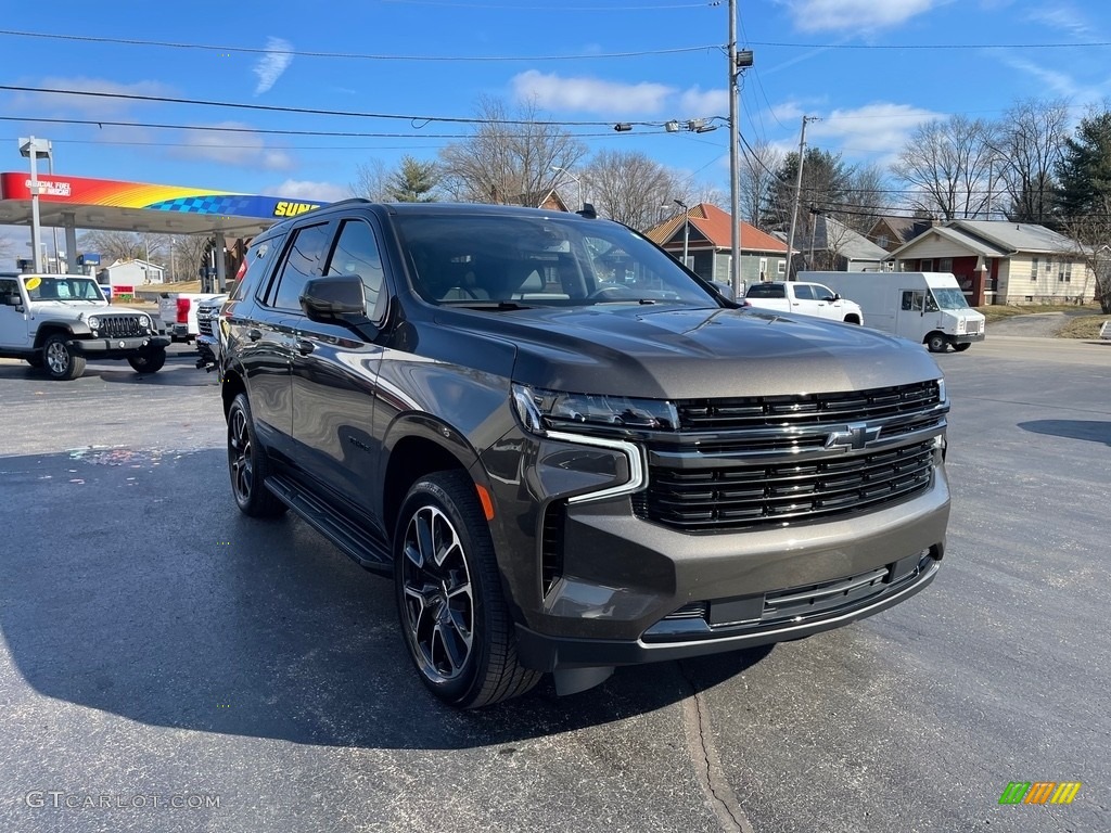 2021 Tahoe RST 4WD - Graywood Metallic / Jet Black/Victory Red photo #5