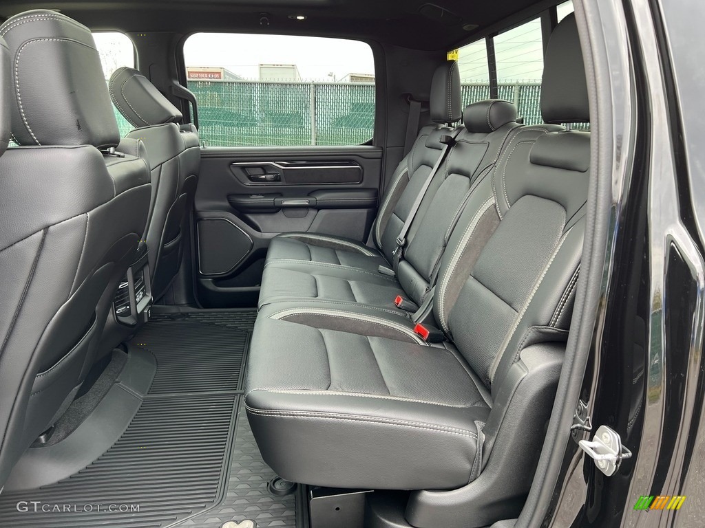 2022 Ram 1500 Laramie G/T Crew Cab 4x4 Rear Seat Photo #143815172