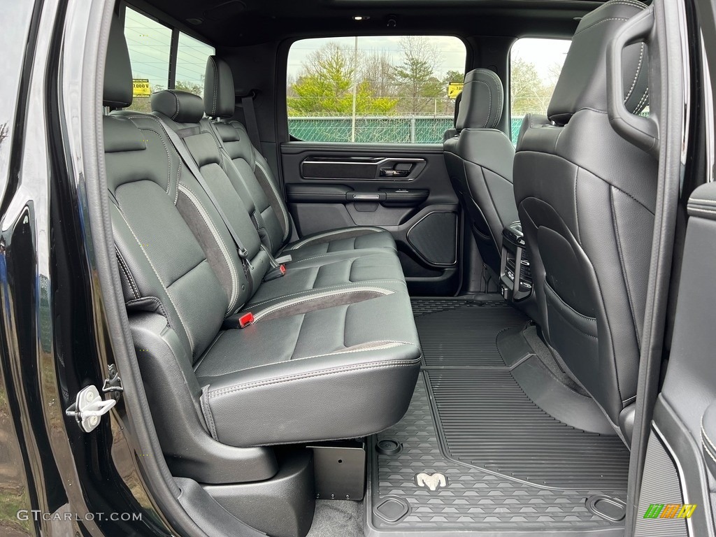 2022 Ram 1500 Laramie G/T Crew Cab 4x4 Rear Seat Photo #143815202