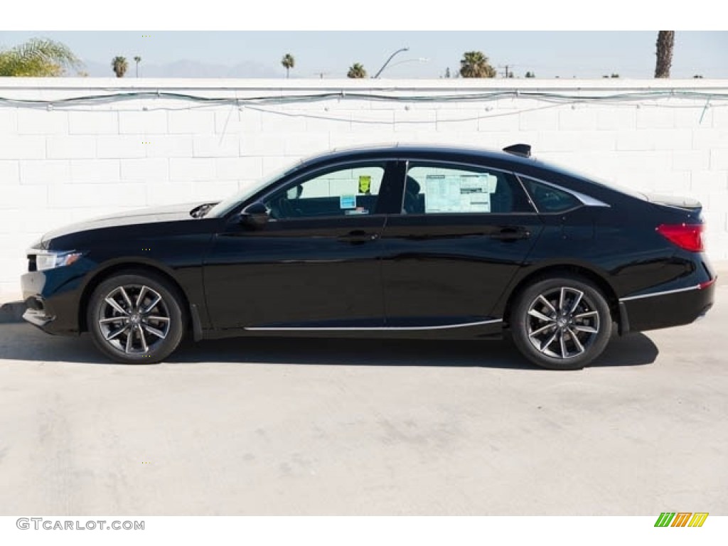 Crystal Black Pearl 2022 Honda Accord EX-L Exterior Photo #143815445