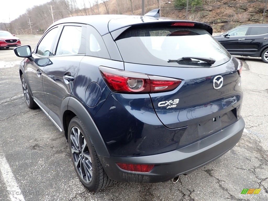 2019 CX-3 Grand Touring AWD - Deep Crystal Blue Mica / Black photo #2