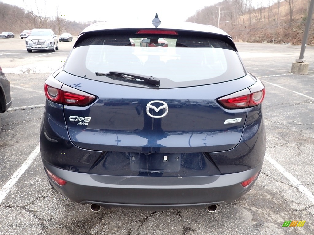 2019 CX-3 Grand Touring AWD - Deep Crystal Blue Mica / Black photo #3