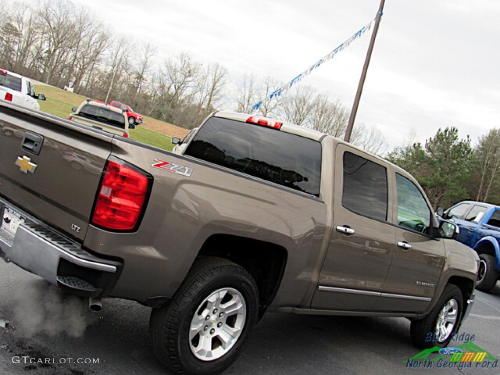 2014 Silverado 1500 LTZ Crew Cab 4x4 - Brownstone Metallic / Cocoa/Dune photo #27