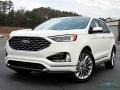 Star White Metallic 2022 Ford Edge Titanium AWD