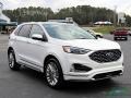Star White Metallic 2022 Ford Edge Titanium AWD Exterior