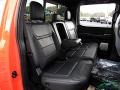 2021 Ford F150 Raptor Black Interior Rear Seat Photo