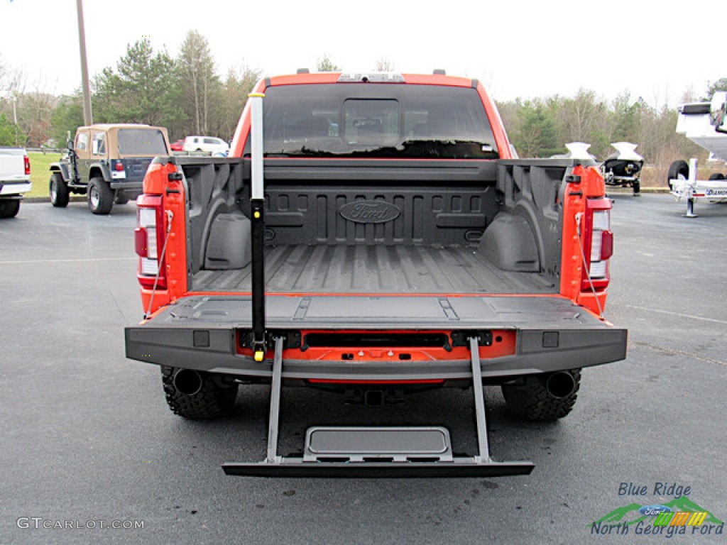 2021 F150 SVT Raptor SuperCrew 4x4 - Code Orange / Raptor Black photo #15