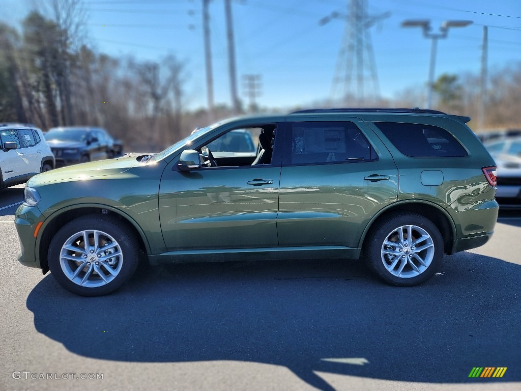 2022 Durango GT AWD - F8 Green / Black photo #4