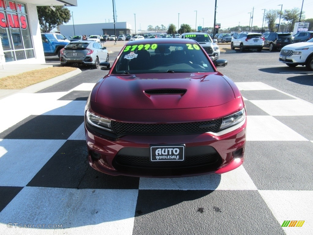 2020 Charger R/T - Octane Red / Black photo #2