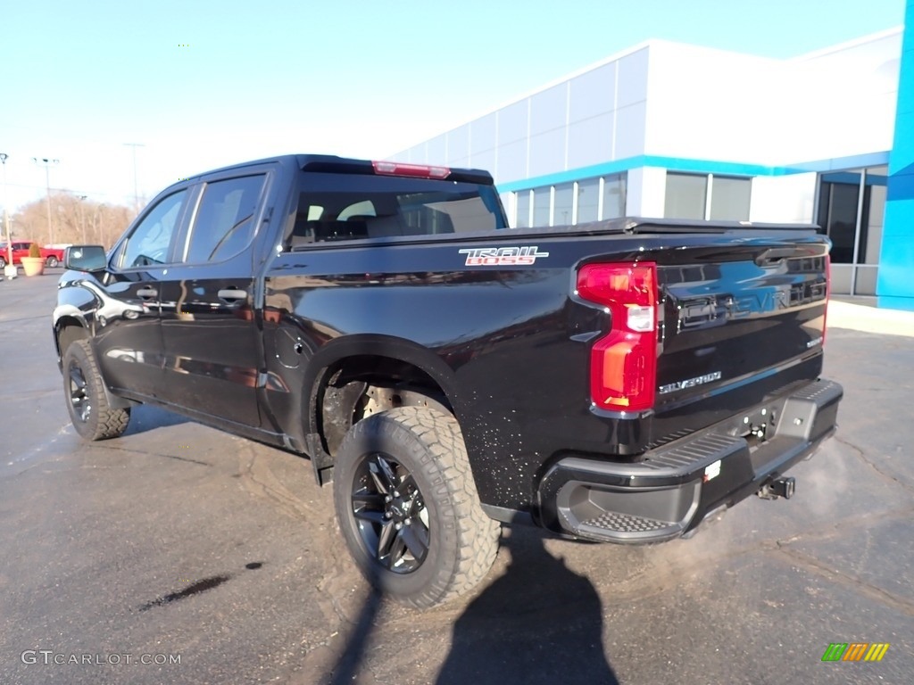 2019 Silverado 1500 Custom Z71 Trail Boss Crew Cab 4WD - Black / Jet Black photo #4