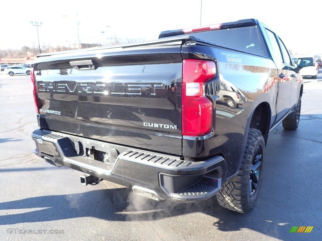 2019 Silverado 1500 Custom Z71 Trail Boss Crew Cab 4WD - Black / Jet Black photo #7