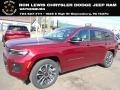 Velvet Red Pearl 2022 Jeep Grand Cherokee L Overland 4x4