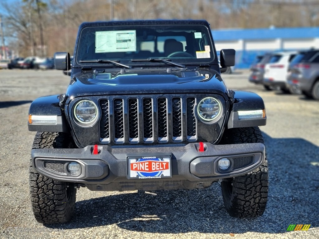 2022 Gladiator Rubicon 4x4 - Black / Black photo #2