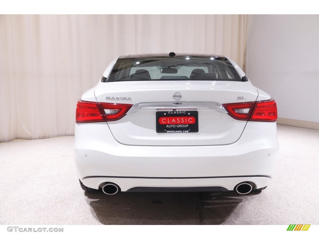 2018 Maxima SL - Pearl White / Charcoal photo #20