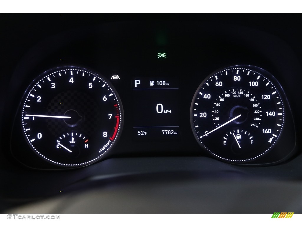 2020 Elantra Value Edition - Portofino Gray / Black photo #8