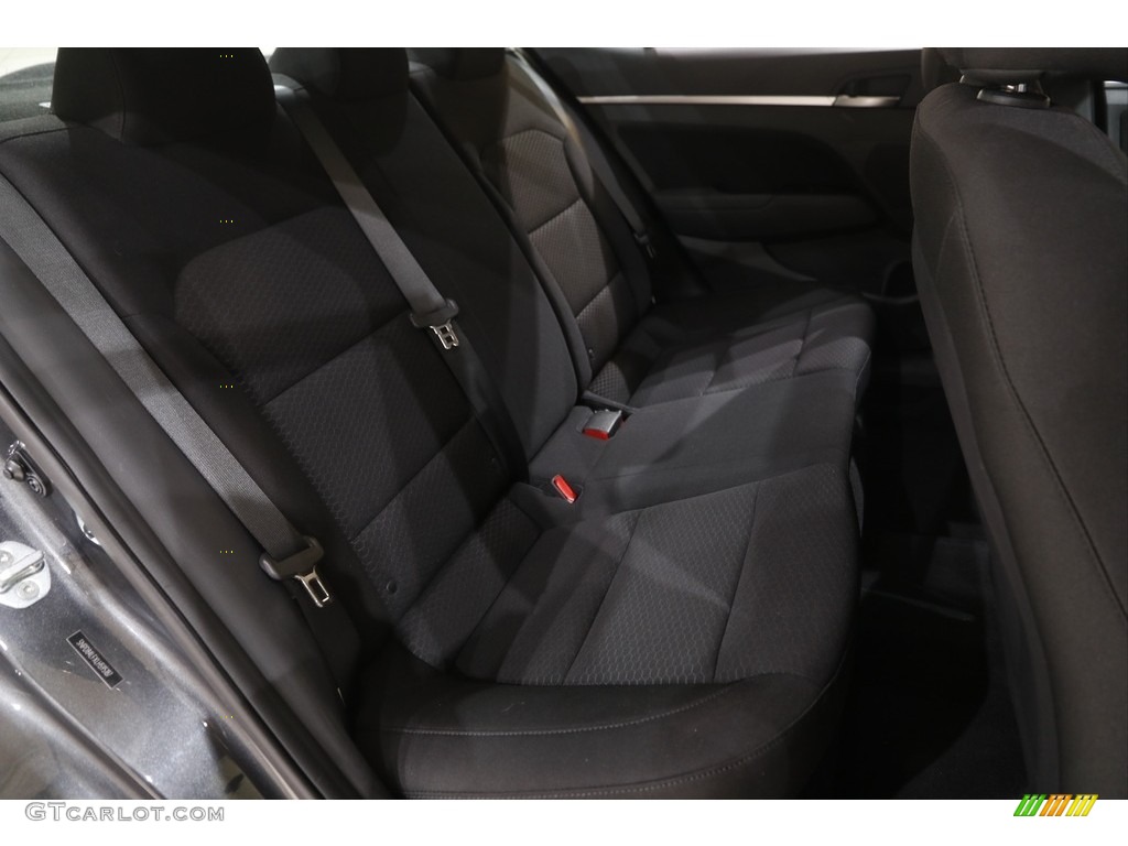 2020 Elantra Value Edition - Portofino Gray / Black photo #14