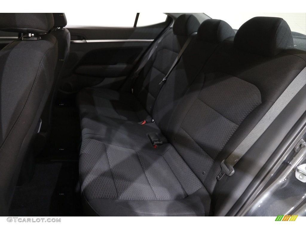 2020 Elantra Value Edition - Portofino Gray / Black photo #15